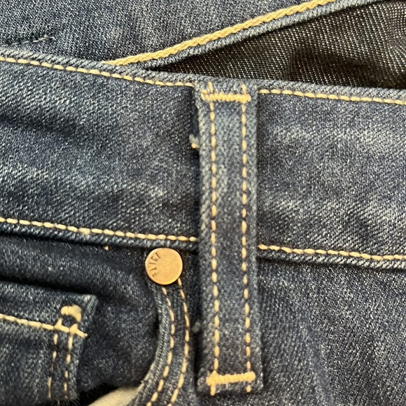 Paige jeans darker denim hoxton ankle stretchy skinny jeans 26 - Picture 5 of 15